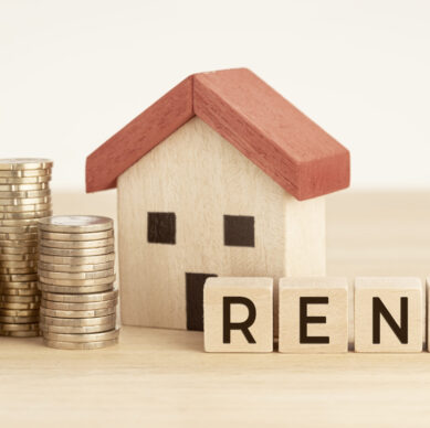 Rent a house concept. Real estate market