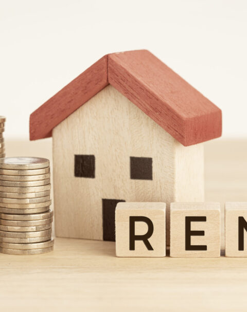 Rent a house concept. Real estate market Rent a house concept. Real estate market